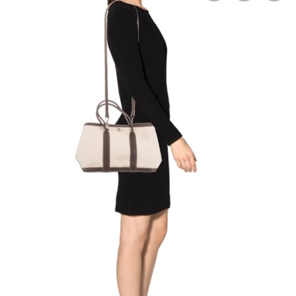 100% AUTH HERMES GARDEN PARTY PM CROSSBODY BAG - Picture 16 of 16